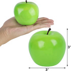 Fake Fruit Artificial Apples  Set Of 6 Decorative Fruit Lifelike Faux Apples Rea