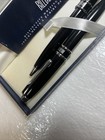 Bill Blass Black And Silver Tone  Pen And Pencil Set
