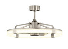 Artika Sunnyvale 28  Fandelier Brushed Nickel Led Ceiling Fan W remote