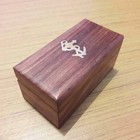 Nautical Antique Brass Sand Timer With Wooden Box Mini Timer Handmade Gift