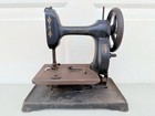 Antique Rare 1900 s Baby Sheridan Hand Crank Sewing Machine Cast Iron