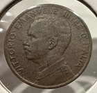 1915 1 Centesimo Italy Copper Coin 1c - Au  f289 