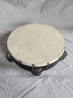 7    Wood Tambourine Double Jingle Row Band     Percussion Musical Instrument