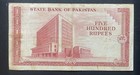 Pakistan 500 Rupees 1964 P-19b Ovpt Rare Karachi Mehboob Ur Rasheed Cir W Prefix