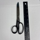Vintage Wiss Inlaid Scissors Steel Forged No 38 Black Seamstress Tailor Shears