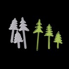 Tree Metal Christmas Cutting Dies Stencils Scrapbooking Embossing Die Embossing