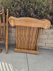 Solid Oak Baby Crib With Mattress And Spring Hardware And Original Instructions 