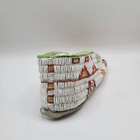 Vintage Plains Indian Beaded Moccasin Single Fully Beaded Leather Sole