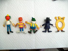 Complete Set Of Vintage  1973    jack -in-the-box Bendys
