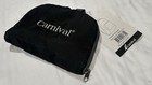 Carnival Cruise Ship Foldable Backpack Travel Ready Cruise Essential Black Gray