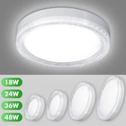 Led Ceiling Down Light 16w-48w Ultra Thin Flush Mount Kitchen Home Fixture Lamp