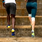 Balega Hidden Comfort No Show Running Socks - Neon Blue