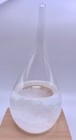 Storm Glass Weather Station Tear Drop Bottle Predictor  not For Children 