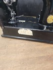 J21- Vintage Singer Featherweight 221 Portable Electric Sewing Machine Untested