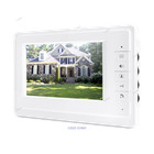 7inch Video Door Intercom System With Mute Mode For Home Security For Apartment
