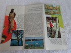  sawyer County Wisconsin Brochure Pamphlet   Map Lake Vacation Travel Vintage