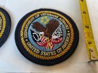 Department Of Veterans Affairs Hat vest jacket Size Collectible Patch 2 Pieces