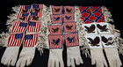 Handmade Beaded Leather Custom Gauntlet Gloves 12 Custom Pairs