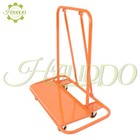 Heavy Duty Drywall Sheet Cart With Safety Belts  3000 Lbs Steel Panel Dolly