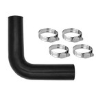 1 3 4 Inch Fuel Filler Neck Hose With 4 Clamps  15 7 8  Length Reinforced Gas 