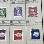 Canada Stamp Lot On Album Page All Different Kgvi Queen Elizabeth Ii