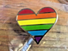 Pride Pin Lot Of 4 Gay Rainbow Heart Badge Lapel Pins Enamel Lgbtq  Love New