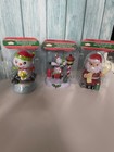 6 Solar Powered Dancing Toys   Santa  Snowman  Thanksgiving Turkey 2 Pilgrims 