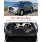 Carbon Fiber Cargo Cover  Retract  Privacy fits Terrain   Equinox 5-seater 18-24