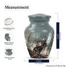 Motorcycle Riding Urn 3 Inch Memorial Ashes Urns Female Cremation Burial Funeral