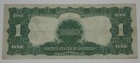 Series 1899 Black Eagle Lrg Size  1 Silver Cert Note Fine  Fr 233 Prob Free