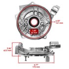 Rear Brake Panel Set   Shoes For Honda Sportrax 250 Trx250ex 2x4 2001-2008