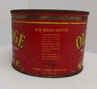 Vintage Old Judge Coffee Tin 1 Lb   Old Judge Coffee Co   Saint Louis  Mo
