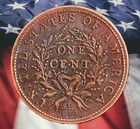1793 Wreath Leaf Large Cent Copper Coin Modern Restrike Medal