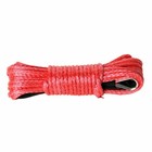 1 4 x50  10000lbs Synthetic Winch Rope Line Recovery Cable Atv Utv 4wd 4x4 Red