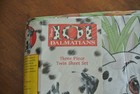 Vintage Disney 101 Dalmatians Twin 3-piece Sheet Set Usa Made Poly Cotton Y2k 90