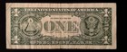 2013  1 Dollar Bill     Ink Smear   Solvent Smear Printing Error     Currency Error