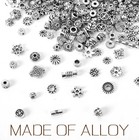 Tibetan Silver Spacer Beads  1000pcs Metal Spacer Beads For Jewelry Making