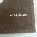 Vintage Marushka Sand Dollar Screen Print Raised Textile Wall Art 13x13