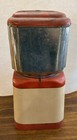 Vintage Oak Acorn Vending Gumball Candy Machine 