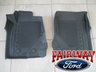 21 Thru 26 Bronco Oem Ford Tray Style Black Floor Mats W  Carpet Floor 4 Door