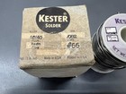 Vintage Nos Kester Resin Five 60 40 Rosin Core Solder  062 Dia 1lb - Usa