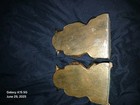 Vintage Brass Owl Bookends Set Of 2 Heavy 7    Tall