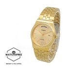 Casio Men s Analog Gold Ion Plated Stainless Steel Band Watch Mtp-b146g-9a