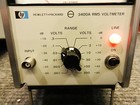 Hp 3400a Rms Voltmeter  last H w Revision Sn  2415a  - Clean  Tested And Working