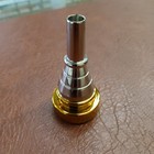  1 Alto Horn Engraved Mouthpiece M h Double Cup  Boquilla Armonia O Saxor  1