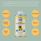 La Tourangelle  Organic High Oleic Sunflower Oil  Neutral Oil For Medium To H   