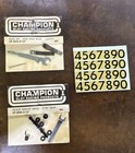 Vintage Cox Sidewinder Competition Car  3 Slot Car 1 24 - Box   Accessories Lot 