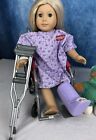 American Girl Or 18    Doll Customized Hospital Doctor Nurse Patient Set Lot
