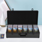 Graded Card Storage Box Case For 222 Psa Certified Sport Slabs Protector W lock