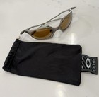 Authentic Vintage Oakley Romeo X Metal Titanium Sunglasses Gold Iridium Lens